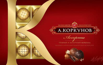 Шоколадные конфеты "Коркунов" с доставкой в по Муслюмово